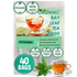 Premium 40 Bay Leaf Tea Bags, Pure, Organic, Non-GMO, 100% Bay Leaves, Loose Leaf Bay Herbal Tea, Bay Leaf Tea. No Sugar, No Caffeine, No Gluten, Vegan.