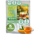 Premium 15 Mango Leaf Tea Bags, Pure, Organic, Non-GMO, 100% Mango Leaves. Loose Leaf Mango Herbal Tea. Mango Leaf Tea. No Sugar, No Caffeine, No Gluten, Vegan.