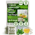 120 Tea Bags - Organic Spearmint Tea, Pure, Non-GMO, 100% Natural Spearmint Leaves. Loose Leaf Spearmint Herbal Tea. Spearmint Leaf Tea. No Sugar, No Caffeine, No Gluten, Vegan